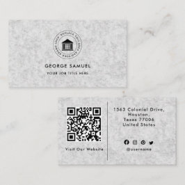 Elegantes, modernes Logo Minimalistisch Visitenkarte