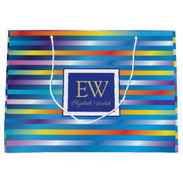 Elegantes modernes Minimalistisches Design Große Geschenktüte