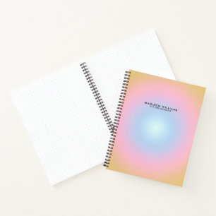 Elegantes modernes Minimalistisches Dot Grid Notizbuch