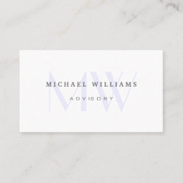 ELEGANTES MODERNES MINIMALISTISCHES Metall Visitenkarte