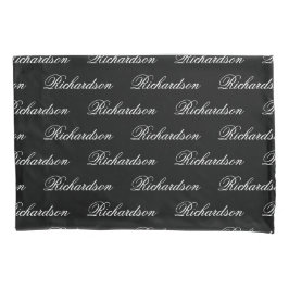 Elegantes, modernes Monogramm-Hochzeitsgeschenk Kissenbezug