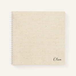 Elegantes modernes Monogramm Notizbuch