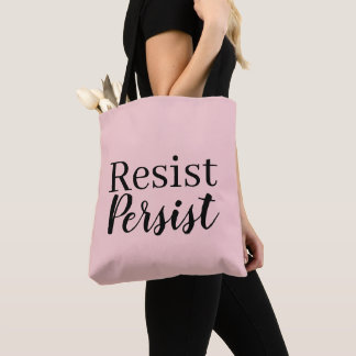 Elegantes, modernes Resist Persist inspirierendes