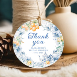 Elegantes modernes Tea Party Geschenkanhänger