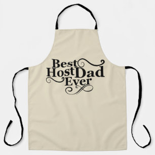 Elegantes modernes Vatertagsgeschenk Bester Gastge Schürze