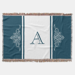 Elegantes Monogramm-Design Decke
