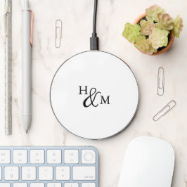 Elegantes Monogramm Modernes Minimalistisch