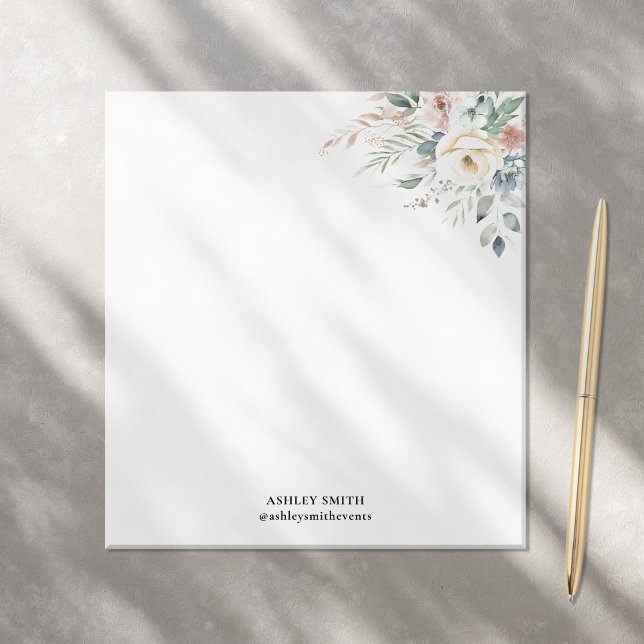 Elegantes Monogramm-Papier Notizblock (Von Creator hochgeladen)