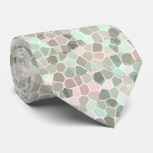 Elegantes Mosaikdesign Krawatte