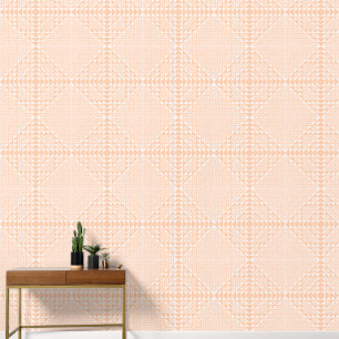 Elegantes Motif-Muster für Pachy Light Pink Geomet Tapete