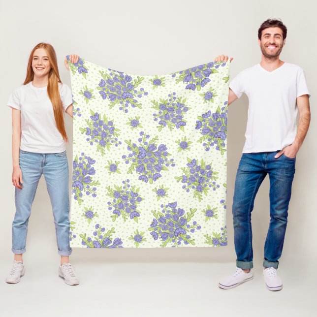 Elegantes Muster Fleecedecke (Beispiel)