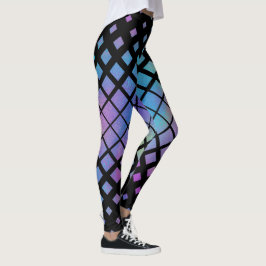 Elegantes Muster für geometrische Diamanten Leggings