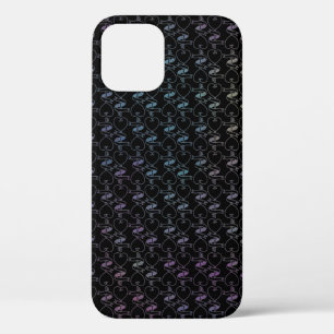 Elegantes Muster für moderne, farbenfrohe Herzen u Case-Mate iPhone Hülle