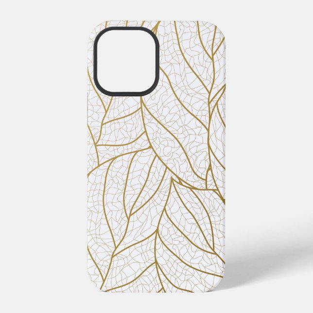 elegantes Muster iPhone Hülle (Rückseite)