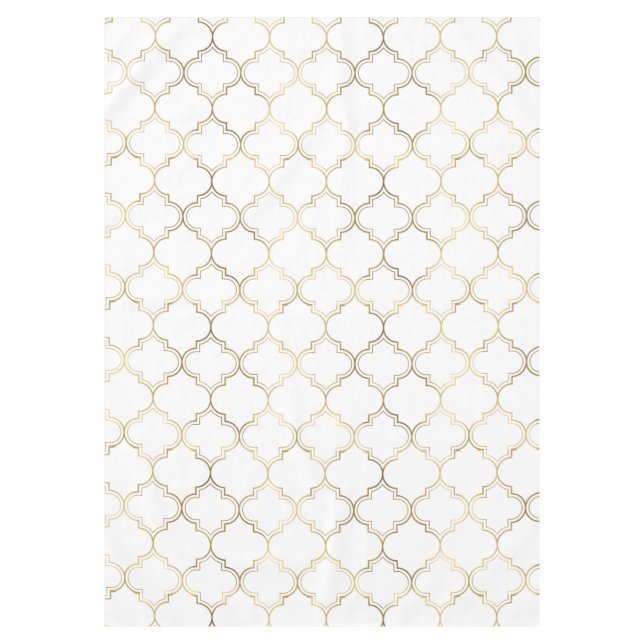 Elegantes Muster islamischer Geometrischer Kunst a Tischdecke (Vorderseite)