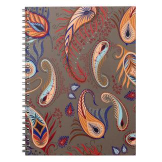 Elegantes Muster. Paisley-Illustration. Notizblock