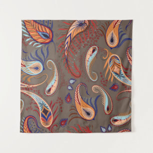 Elegantes Muster. Paisley-Illustration. Wandteppich