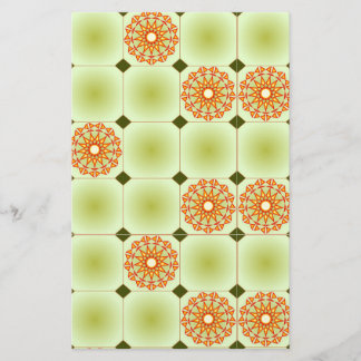 Elegantes Muster-Scrapbook Briefpapier