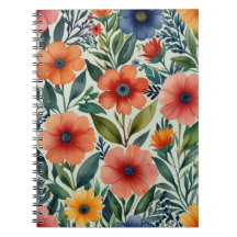 Elegantes Muster Spiral Foto Notebook