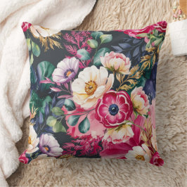 Elegantes, nahtloses Muster Kissen