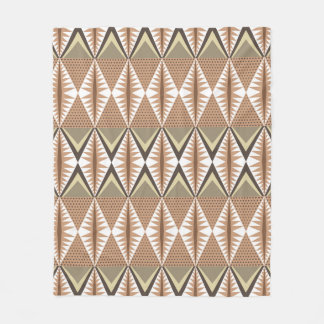Elegantes nahtloses Muster mit ethnischen Motiven. Fleecedecke