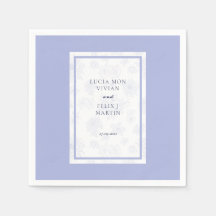 Elegantes, neutrales blaues Schattenblumenfest