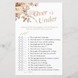 Elegantes, neutrales Blütenspiel über oder unter D