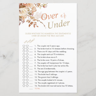 Elegantes, neutrales Blütenspiel über oder unter D