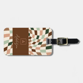 Elegantes neutrales, überprüftes Personalisiertes  Gepäckanhänger