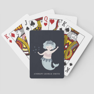 ELEGANTES NIEDLICHES NAVY PINK BLAU BLAU KLEINE ME SPIELKARTEN