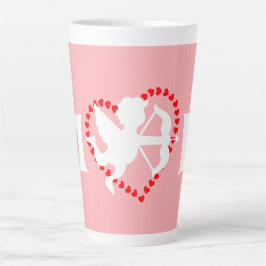 elegantes niedliches Valentin, süß für Paar Milchtasse