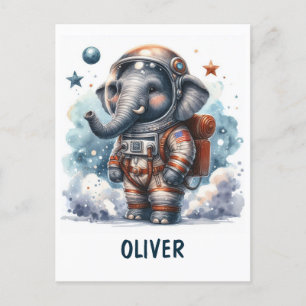 ELEGANTES NOTEBOOK FÜR EINEN KOSMOMANUT-JUGEND POSTKARTE