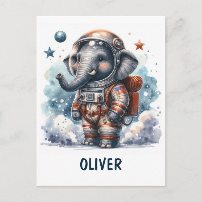 ELEGANTES NOTEBOOK FÜR EINEN KOSMOMANUT-JUGEND POSTKARTE (Vorderseite)