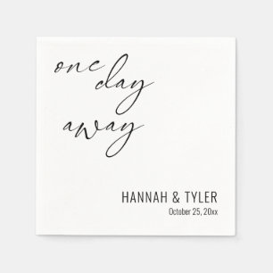 Elegantes "One Day Away" Probe Dinner Serviette