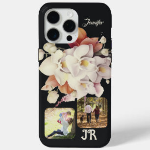 Elegantes Orchideen-Calla-Lilien-Foto/Name Case-Mate iPhone Hülle