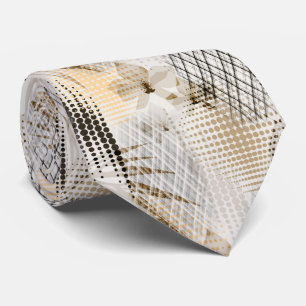 Elegantes Orchideenmuster. Krawatte