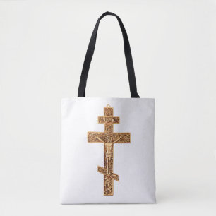 Elegantes orthodoxes Goldkreuz