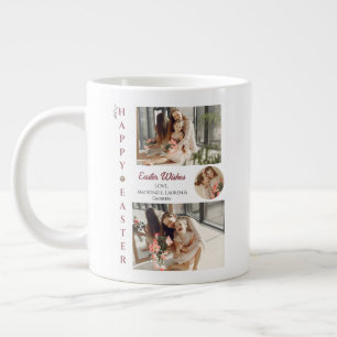 Elegantes Ostersegeln Ostereier FamilienFoto Jumbo-Tasse