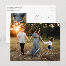 Elegantes Ostersegen-Foto Feiertagspostkarte