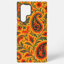 Elegantes Paisley-Blumenmuster