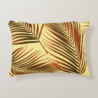 Elegantes Palm Repeat Muster-Design Dekokissen