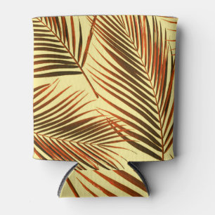 Elegantes Palm Repeat Muster-Design Dosenkühler