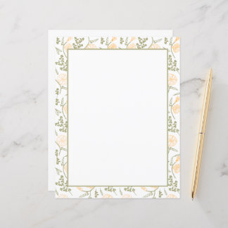 Elegantes Papier für Blumenplaner