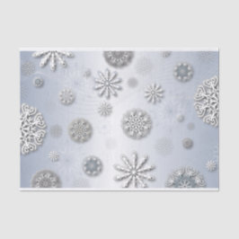 Elegantes Papier geschnitten Winterschneeflocken a