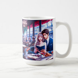 Elegantes Pariser Café Kaffeetasse