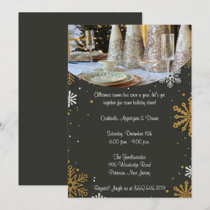 Elegantes Party Einladung