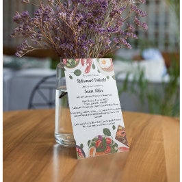 Elegantes Party für Ruhestand Potluck Einladung