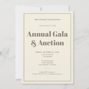Elegantes Pastel Minimalistisches Business-Event Einladung