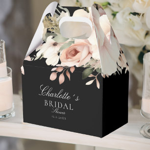 Elegantes Pastell-Blumenbouquet Brautparty     Geschenkschachtel