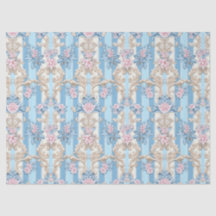 Elegantes pastellfarbenes Barockmuster